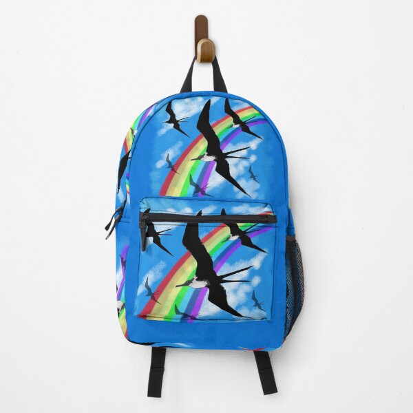 Item preview, Frigate Birds Flying through the Rainbow designed and sold by BluedarkArt.