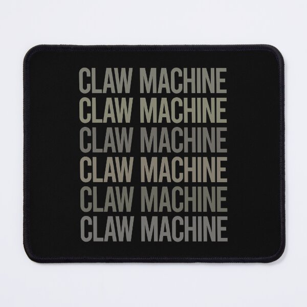 Item preview, Gray Text Art Claw Machine designed and sold by TartSpiderWeb.