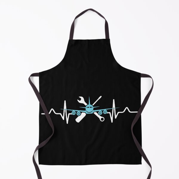 Item preview, Aircraft Mechanic Heartbeat EKG Heart Rate: Funny Aviation Mechanic Gift designed and sold by Adexyl.