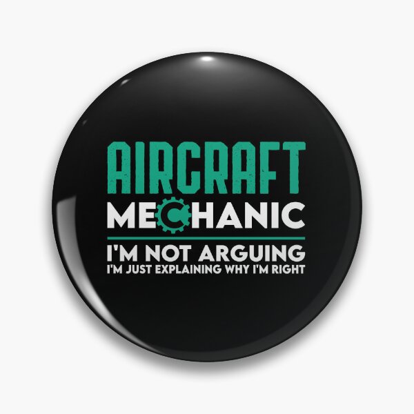 Item preview, Aircraft Mechanic I'm Not Arguing I'm Just Explaining Why I'm Right: Funny Aviation Mechanic Gift designed and sold by Adexyl.