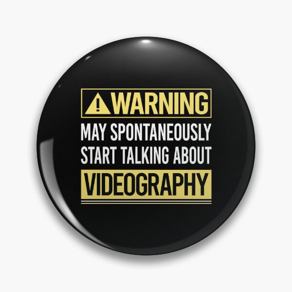 Item preview, Warning About Videography Videographer designed and sold by WrightTrouble.