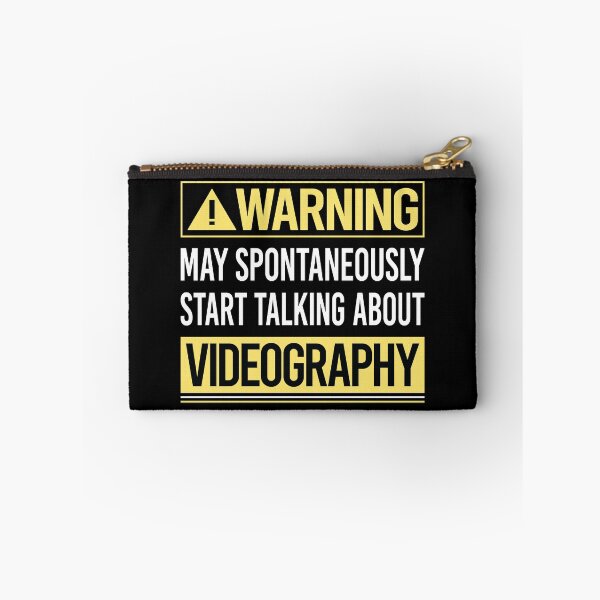 Item preview, Warning About Videography Videographer designed and sold by WrightTrouble.
