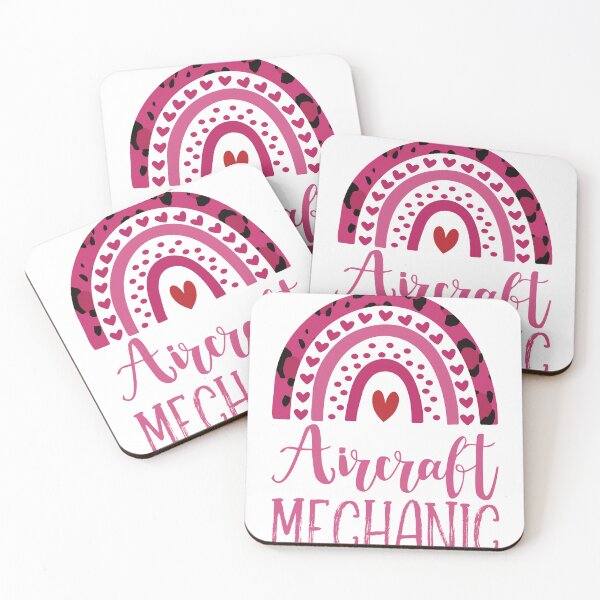 Item preview, Aircraft Mechanic Cool Rainbow Colorful Mom Girl: Funny Aviation Mechanic Gift designed and sold by Adexyl.
