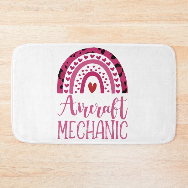 Item preview, Aircraft Mechanic Cool Rainbow Colorful Mom Girl: Funny Aviation Mechanic Gift designed and sold by Adexyl.