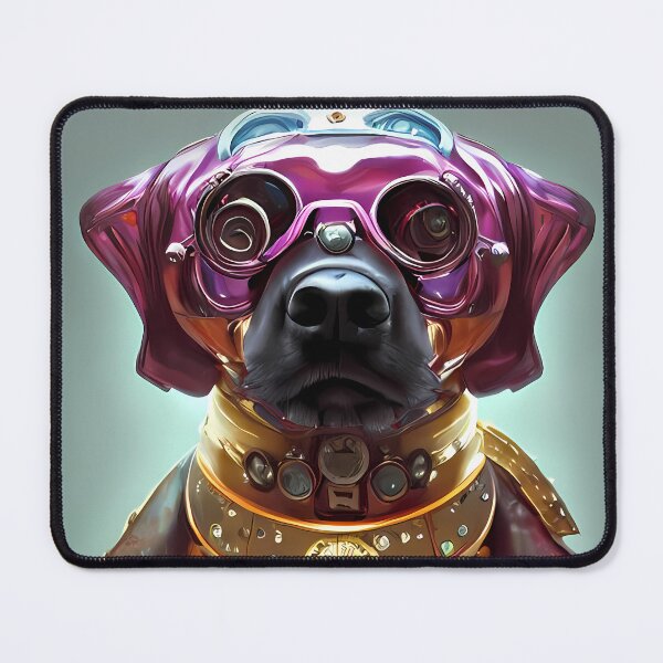 Item preview, Space Dog Art Print designed and sold by nuel-art.