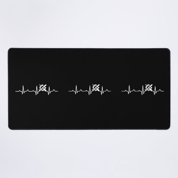 Item preview, Aircraft Mechanic Heartbeat EKG Heart Rate: Funny Aviation Mechanic Gift designed and sold by Adexyl.