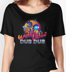 Rick and Morty Neon Women's Relaxed Fit T-Shirt