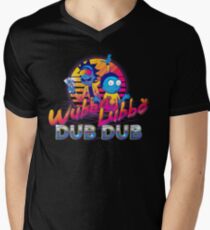 Rick and Morty Neon Men's V-Neck T-Shirt