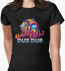 Rick and Morty Neon Women's Fitted T-Shirt