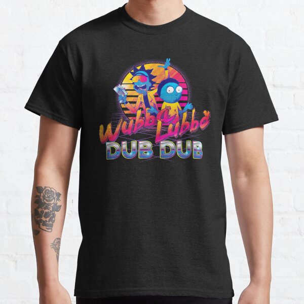 Rick and Morty Neon Classic T-Shirt