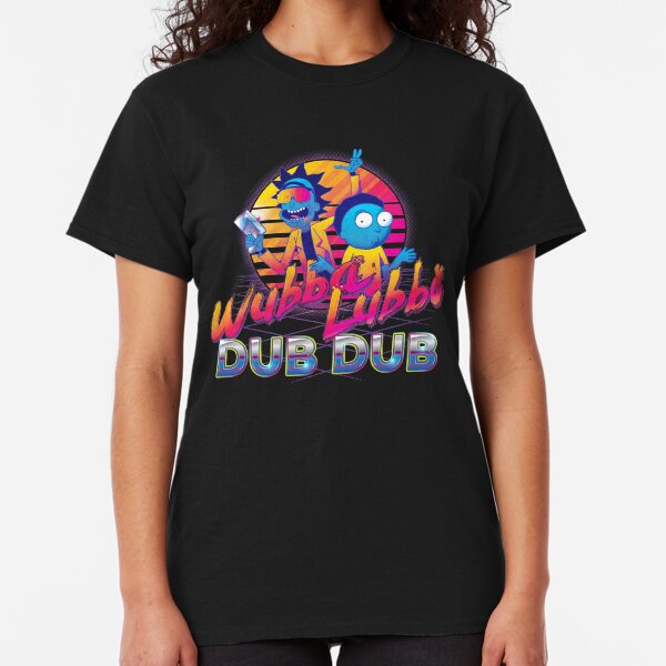 Rick and Morty Neon Classic T-Shirt