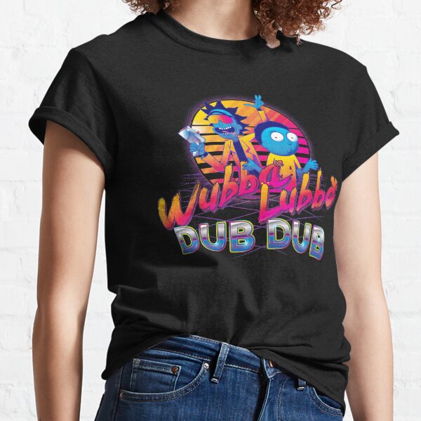 Rick and Morty Neon Classic T-Shirt