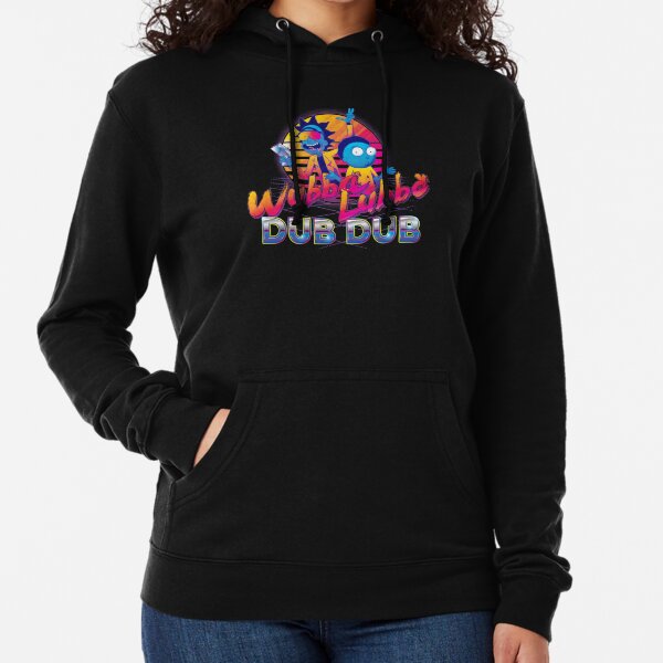 Rick und Morty Neon Leichter Hoodie