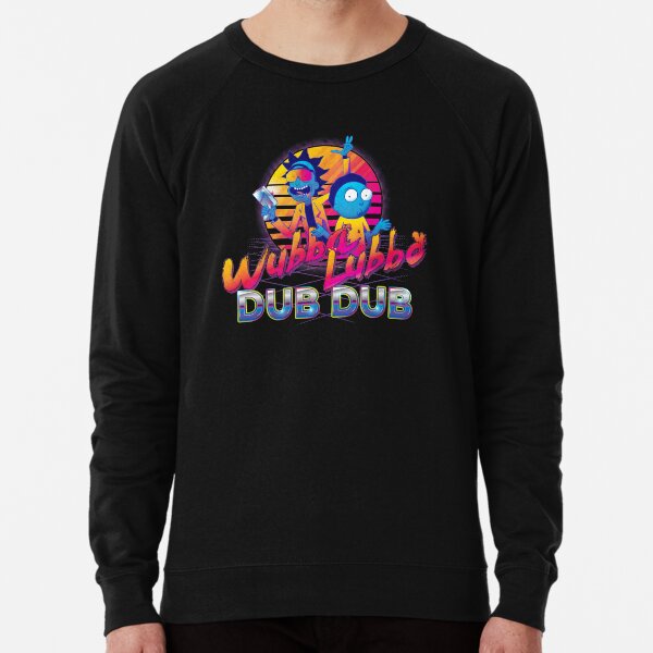 Rick et Morty Neon Sweatshirt léger