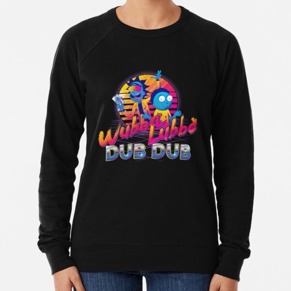 Rick and Morty Neon Lightweight Sweatshirt