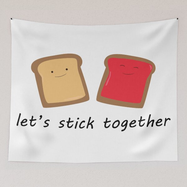 Item preview, Let's Stick Together designed and sold by GeometricLove.