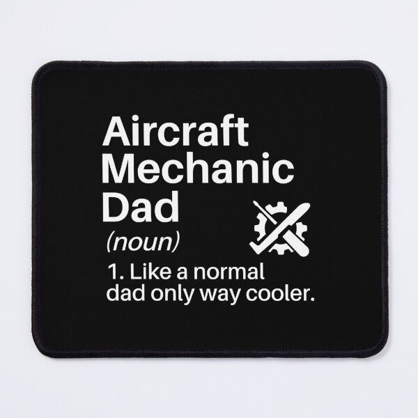 Item preview, Aircraft Mechanic Dad Funny Definition: Funny Aviation Mechanic Gift designed and sold by Adexyl.