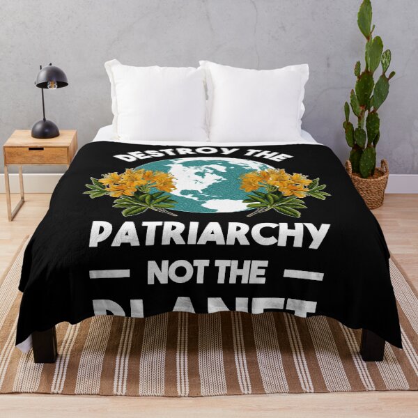 Item preview, Destroy The Patriarchy Not The Planet designed and sold by SYBILWOODS.