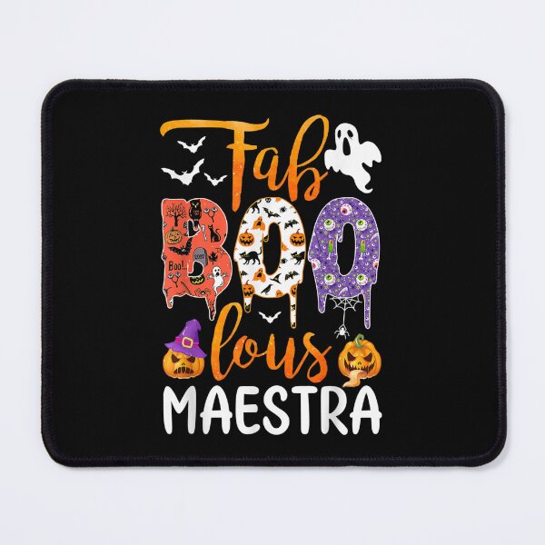 Item preview, Fab Boo Lous Maestra Ghost Pumpkin Halloween Spanish Teacher designed and sold by Borekturecek.