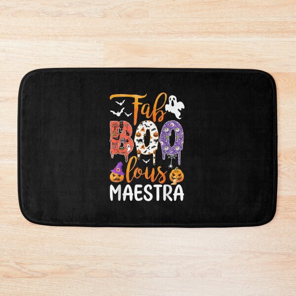 Item preview, Fab Boo Lous Maestra Ghost Pumpkin Halloween Spanish Teacher designed and sold by Borekturecek.
