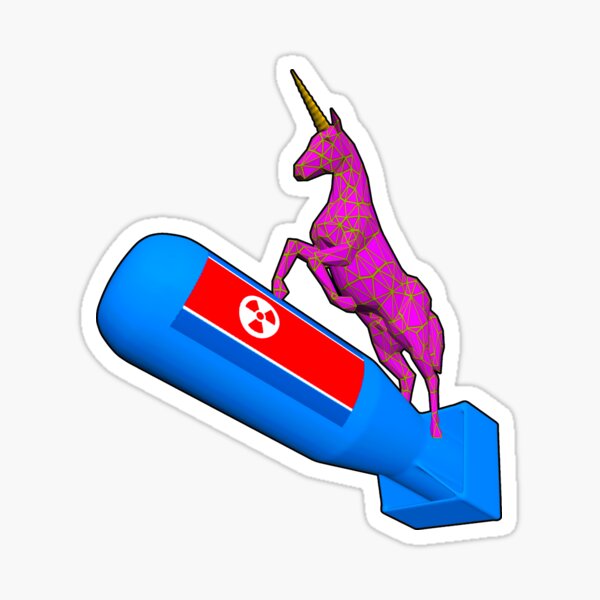 Nuclear Unicorn Sticker