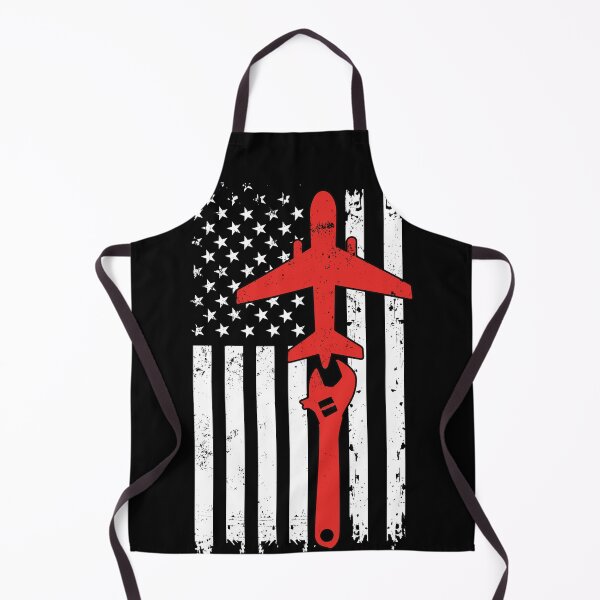 Item preview, Aircraft Mechanic Distressed Vintage USA Flag Airplane Technician: Funny Aviation Mechanic Gift designed and sold by Adexyl.