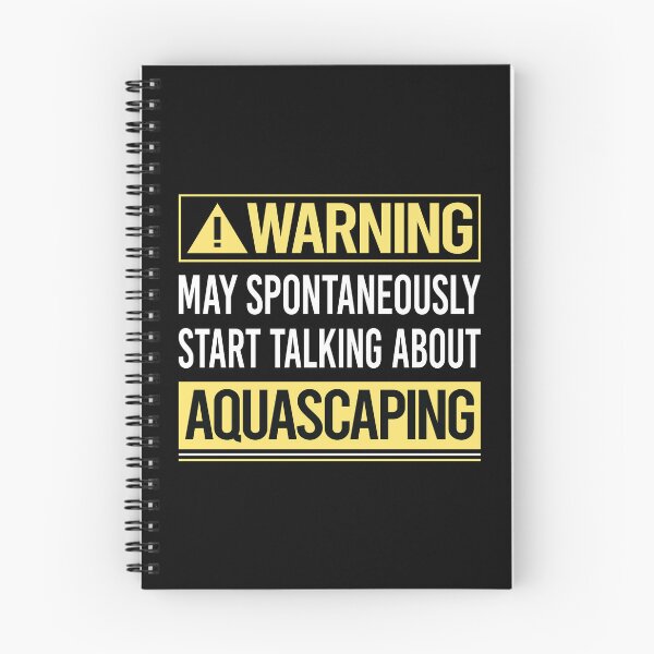 Item preview, Warning About Aquascaping Aquascape Aquascaper designed and sold by WrightTrouble.