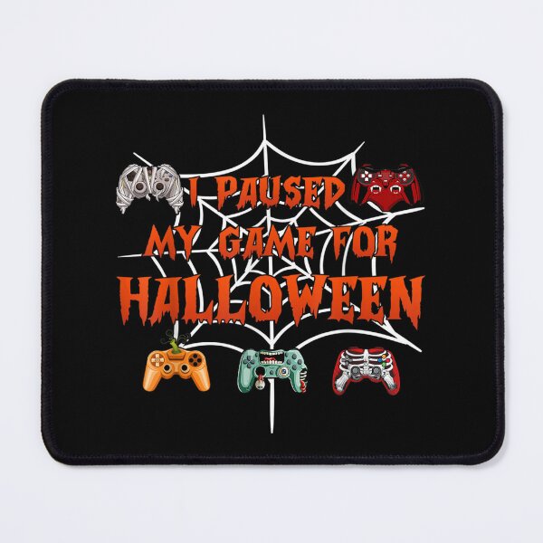 Item preview, I Paused My Game For Halloween Vampire Zombie Controllers designed and sold by Borekturecek.