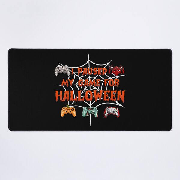 Item preview, I Paused My Game For Halloween Vampire Zombie Controllers designed and sold by Borekturecek.