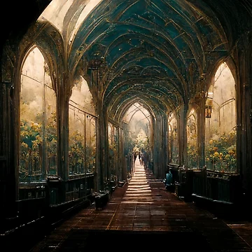 Artwork thumbnail, Corridor by RicoInStudios