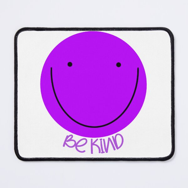 Item preview, BE KIND PURPLE SMILE EMOJI designed and sold by vazqpete.