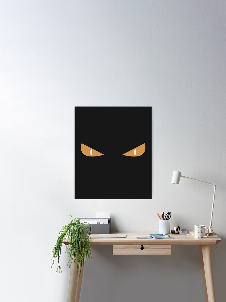 Fendi Yellow Eyes Posters for Sale