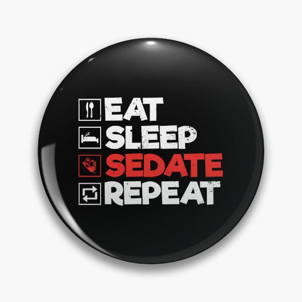 Item preview, Anesthetist Eat Sleep Sedate Repeat: Anesthesiologist Funny Anaesthesia Gift designed and sold by Adexyl.