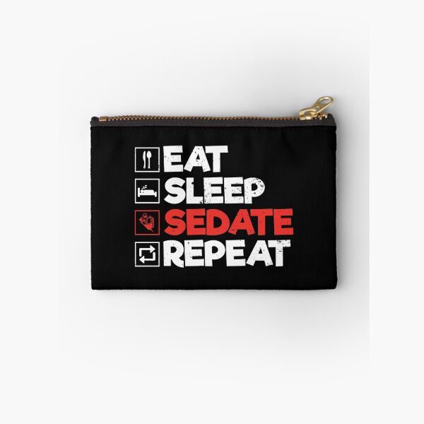 Item preview, Anesthetist Eat Sleep Sedate Repeat: Anesthesiologist Funny Anaesthesia Gift designed and sold by Adexyl.
