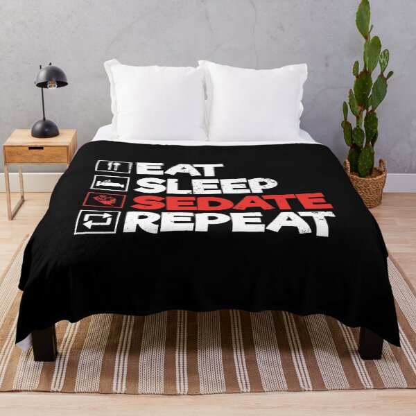 Item preview, Anesthetist Eat Sleep Sedate Repeat: Anesthesiologist Funny Anaesthesia Gift designed and sold by Adexyl.