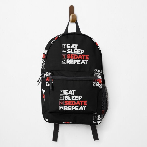 Item preview, Anesthetist Eat Sleep Sedate Repeat: Anesthesiologist Funny Anaesthesia Gift designed and sold by Adexyl.