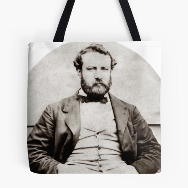 Item preview, Vintage Jules Verne Portrait Photograph  designed and sold by BravuraMedia.