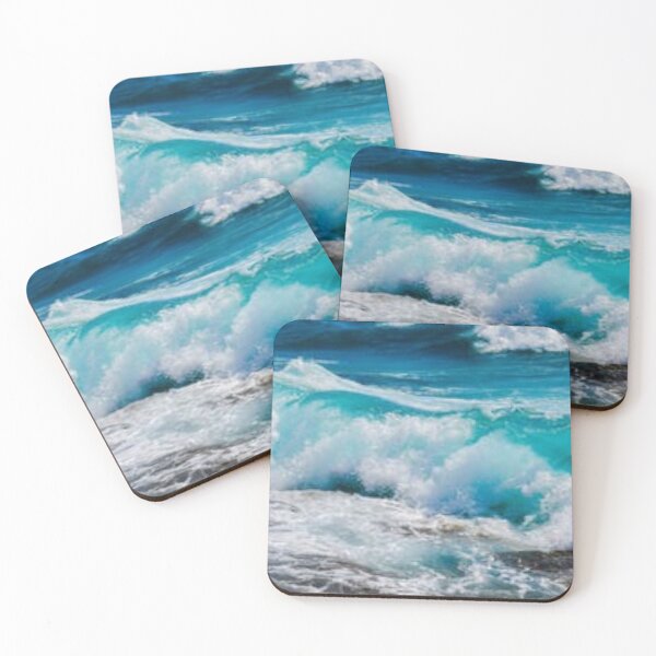 Item preview,  Cute colourful blue sea or ocean water or blue water design designed and sold by BEAUTY ⭐⭐⭐⭐⭐.