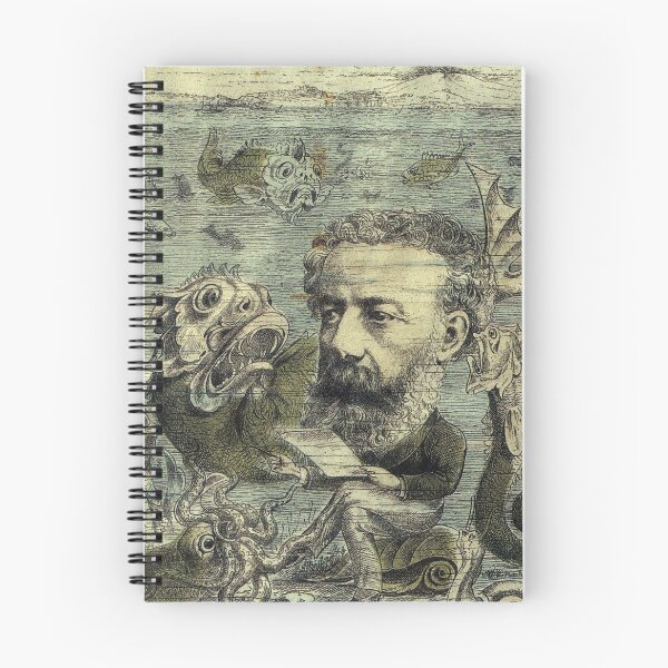 Artikelvorschau, Vintage Jules Verne Periodische Abdeckung entworfen und verkauft von BravuraMedia.