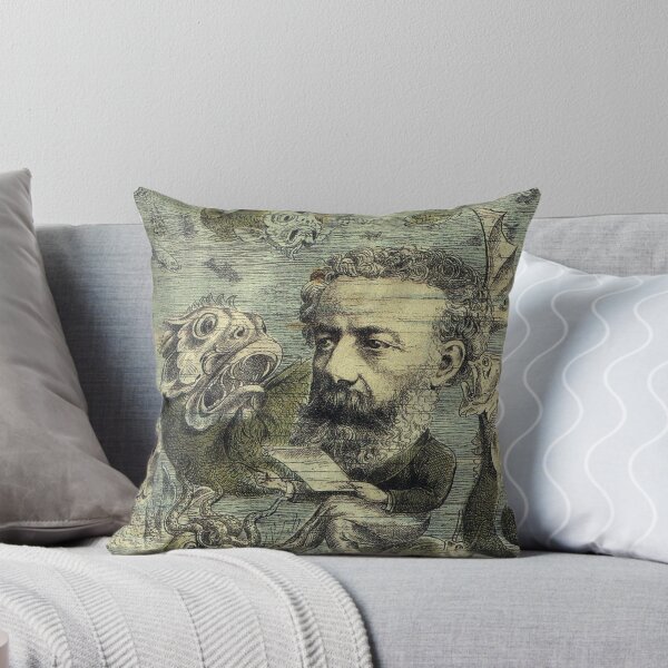 Item preview, Vintage Jules Verne Periodical Cover designed and sold by BravuraMedia.