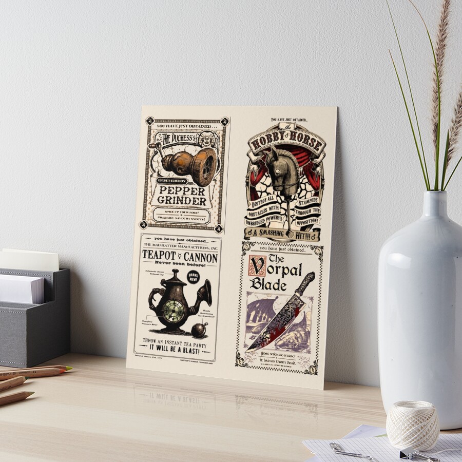 Weapons Cards- Alice Madness Returns Tapestry for Sale by UniFilmmaker