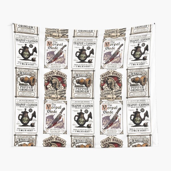 Weapons Cards- Alice Madness Returns Tapestry for Sale by UniFilmmaker