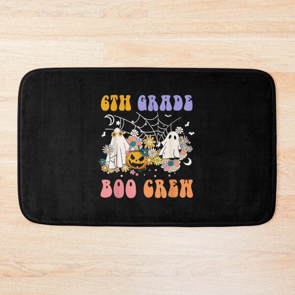Item preview, 6th Grade Boo Crew Teacher Floral Ghost Hippie Halloween designed and sold by Casenriddle.