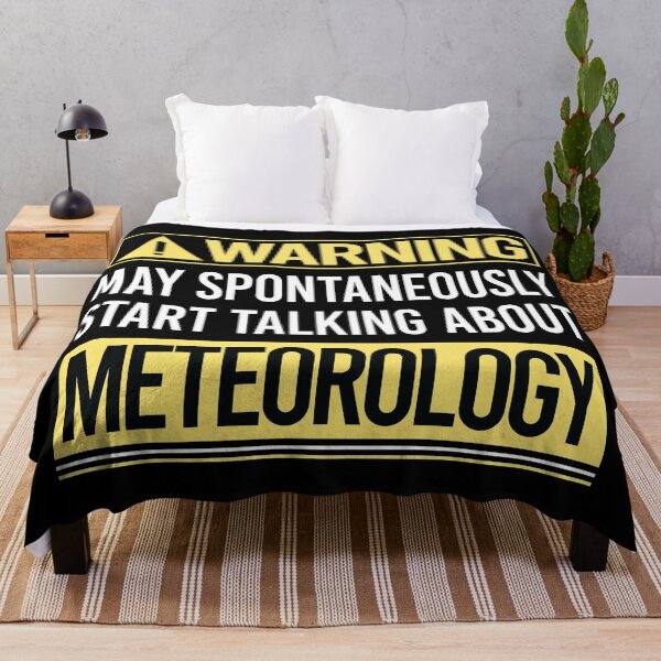 Item preview, Warning About Meteorology Meteorologist designed and sold by WrightTrouble.