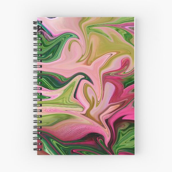 Item preview, Swirl pink, green designed and sold by SchokoGoth.