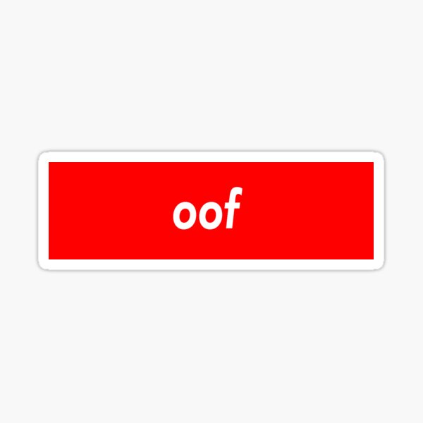 Roblox Oof Gifts Merchandise Redbubble