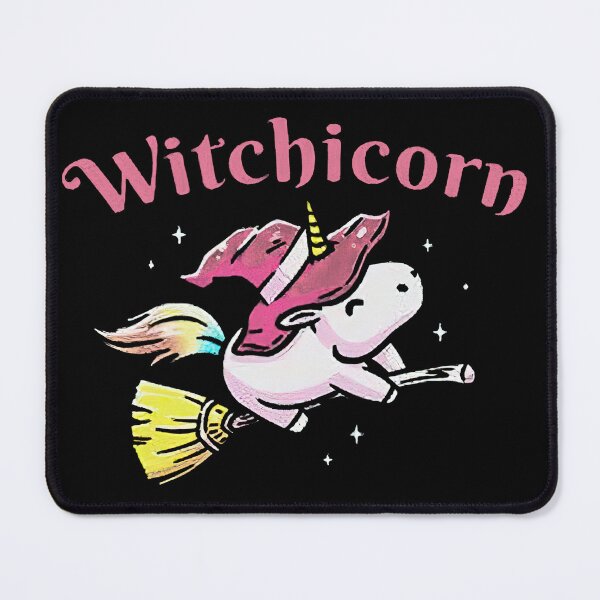 Item preview, Witchicorn Flying Using A Magic Broom Baby designed and sold by FraukeFreitag.
