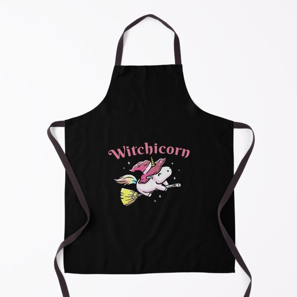 Item preview, Witchicorn Flying Using A Magic Broom Baby designed and sold by FraukeFreitag.