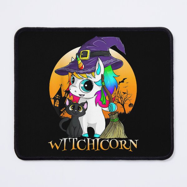 Item preview, Witchicorn Halloween Moon designed and sold by FraukeFreitag.