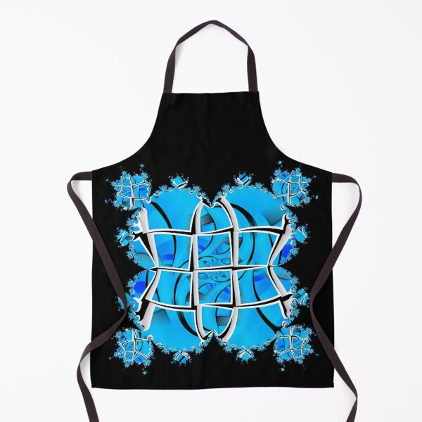 Item preview, unusual square fractal of swimming pool blue cubes designed and sold by mister-john.